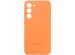 Samsung Original Silikon Cover für das Galaxy S23 Plus - Orange