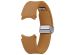 Samsung Original D-Buckle Hybrid-Lederband normal M/L für das Galaxy Watch 6 / 6 Classic / 5 / 5 Pro - Camel