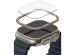 Ringke Bezel Styling + Displayschutz für die Apple Watch Ultra (2) - 49 mm - Knurling Titanium