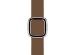 Apple Leather Band Modern Buckle für die Apple Watch Series 1-9 / SE - 38/40/41 mm - Größe S - Braun