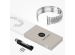 Selencia Jubilee-Edelstahlarmband für die Apple Watch Series 1-9 / SE - 38/40/41 mm - Silber