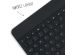 Accezz QWERTZ Bluetooth Keyboard Klapphülle für das Samsung Galaxy Tab A8