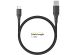 Accezz USB-C auf USB-Kabel für das Samsung Galaxy S22 Plus - 1 m - Schwarz