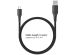iMoshion USB-C auf USB-Kabel für das iPhone 15 Pro - Geflochtenes Gewebe - 3 m - Schwarz