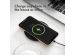 Accezz Qi Soft Touch Wireless Charger für das iPhone 15 Pro - Kabelloses Ladegerät - 10 Watt - Schwarz