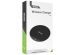 Accezz Qi Soft Touch Wireless Charger für das iPhone 15 - Kabelloses Ladegerät - 10 Watt - Weiß