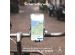 Accezz Handyhalterung für das Fahrrad für das iPhone 14 Plus - Verstellbar - Universell - Aluminium - Schwarz