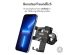 Accezz Handyhalterung für das Fahrrad für das Samsung Galaxy S23 Plus - Verstellbar - Universell - Aluminium - Schwarz