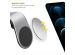 Accezz Handyhalterung für das Auto für das Samsung Galaxy S21 - universell - Lüftungsgitter - Magnetisch - Silberfarben