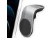 Accezz Handyhalterung für das Auto für das iPhone 11 Pro Max - universell - Lüftungsgitter - Magnetisch - Silberfarben