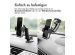 Accezz ﻿Handyhalterung Auto für das Samsung Galaxy S20 FE – Kabelloses Ladegerät – Armaturenbrett und Windschutzscheibe – Schwarz