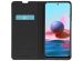 iMoshion Slim Folio Klapphülle  Xiaomi Redmi Note 10 (4G) / Note 10S - Blau