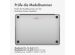 Selencia Cover mit Samtoberfläche für das MacBook Pro 16 Zoll (2021) / Pro 16 Zoll (2023) M3 chip - A2485 / A2780 / A2919 - Dunkelgrün