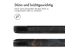 iMoshion Design Trifold Klapphülle für das Samsung Tab S9 FE Plus - Black Marble