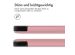iMoshion Design Trifold Klapphülle für das Samsung Galaxy Tab S9 - Floral Pink