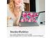 iMoshion Design Trifold Klapphülle für das Samsung Galaxy Tab A9 Plus - Floral Water Color