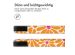 iMoshion Design Trifold Klapphülle für das iPad 7 (2019) / iPad 8 (2020) / iPad 9 (2021) 10.2 inch - Orange Flower Connect