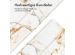 iMoshion Design Trifold Klapphülle für das Samsung Galaxy Tab A9 8.7 Zoll - White Marble