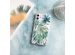 Selencia Zarya Fashion-Backcover mit zuverlässigem Schutz für das Samsung Galaxy S22 - Green Jungle Leaves
