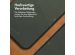 Accezz Premium Leather Card Slot Back Cover für das iPhone 13 - Grün