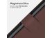Accezz Wallet TPU Klapphülle für das Samsung Galaxy A54 (5G) - Braun