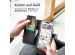 Accezz Wallet TPU Klapphülle für das Samsung Galaxy S22 Ultra - Schwarz