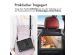 Accezz Robustes Back Cover mit Schultergurt für das Samsung Galaxy Tab S9 Plus 12.4 Zoll - Schwarz