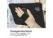 iMoshion Tablet Cover mit Handriemen für das Lenovo Tab P11 Pro - Schwarz