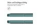 iMoshion Trifold Hardcase Klapphülle für das Samsung Galaxy Tab A9 Plus - Grün