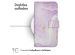 iMoshion Design Klapphülle für das Samsung Galaxy S23 FE - Purple Marble