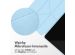 iMoshion Origami Klapphülle für das Samsung Galaxy Tab S9 - Hellblau