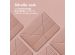 iMoshion Origami Klapphülle für das Samsung Galaxy Tab A9 Plus - Rose Gold