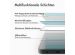 Accezz Vollflächige Schutzfolie aus gehärtetem Glas mit Applikator für das iPhone 15 Pro - Transparent