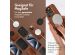 Accezz 2-in-1 Klapphülle aus Leder mit MagSafe für das Samsung Galaxy S24 - Sienna Brown