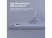 Accezz Liquid Silikoncase für das iPhone 11 - Lavender Gray