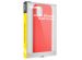 Accezz Liquid Silikoncase für das iPhone 12 (Pro) - Rot