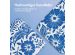 iMoshion Design Slim Hard Case Sleepcover mit Stand für das Kobo Sage / Tolino Epos 3 - Flower Tile