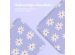 iMoshion Design Slim Hard Case Sleepcover mit Stand für das Kobo Libra H2O - Flowers Distance
