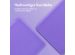 iMoshion Canvas Sleepcover Klapphülle mit Stand für das Kobo Libra 2 / Tolino Vision 6 - Violett