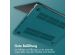 iMoshion Hard Cover für das MacBook Air 15 Zoll (2023) / Air 15 Zoll (2024) M3 chip - A2941 / A3114 - Petrol Green