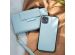 Selencia Klapphülle mit herausnehmbarem Backcover iPhone 13 - Blau