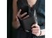 Selencia Clutch Klapphülle aus Leder mit herausnehmbarem Case Galaxy S21