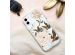 Selencia Zarya Fashion-Backcover mit zuverlässigem Schutz für das Samsung Galaxy A13 (4G) - Golden Flowers