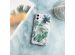 Selencia Fashion-Backcover mit zuverlässigem Schutz für das Samsung Galaxy A33 - Green Jungle Leaves
