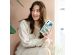 Selencia Zarya Fashion-Backcover mit zuverlässigem Schutz für das Samsung Galaxy A22 (5G) - Jungle Leaves