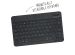 Accezz QWERTY Bluetooth Keyboard Klapphülle für das Samsung Galaxy Tab A9 Plus