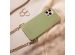 Selencia Aina ﻿Hülle aus Schlangenleder mit Band für das Samsung Galaxy S22 Plus - Grün