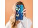 iMoshion Design Softcase Bookcase für das iPhone 15 - Blue Butterfly