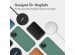 Accezz Liquid Silikoncase mit MagSafe für das iPhone 12 (Pro) - Grün