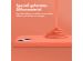 Accezz Liquid Silikoncase mit MagSafe für das iPhone 14 Plus - Nektarine